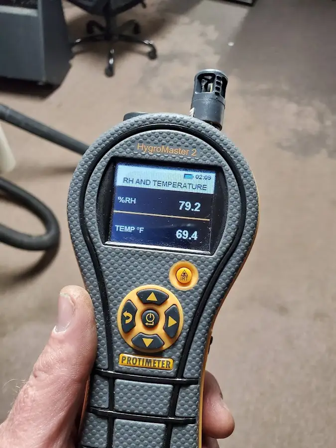 Moisture meter humidity assessment for Fire & Smoke Damage Restoration in North Greenbush